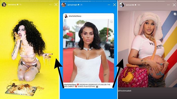 Mavi Saçlı Kylie Jenner'dan Nicki Minaj'ın Karnına 6 Eylül'de Yabancı Ünlülerin Instagram Paylaşımları