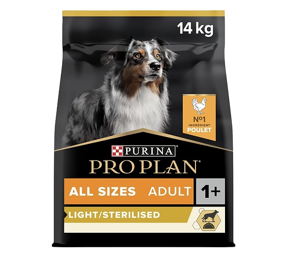 8. PRO PLAN All Size Light Sterilised Adult Tavuklu Köpek Maması 14 kg