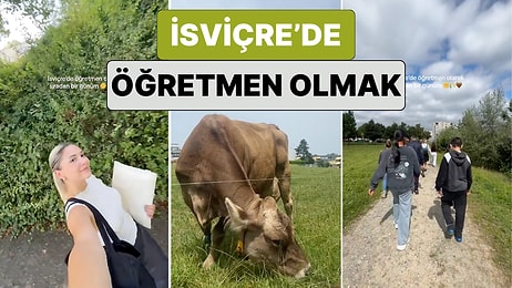 Heidi'den Bir Sahne Gibi: İsviçre'de Öğretmenlik Yapan Bir Türk Okuldaki Sıradan Bir Gününü Paylaştı