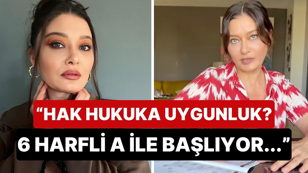 Polatların Tahliye Kararından Sonra Halimize Yanan Nurgül Yesilçay’dan 'Adalet'i Unuttuk Göndermesi!
