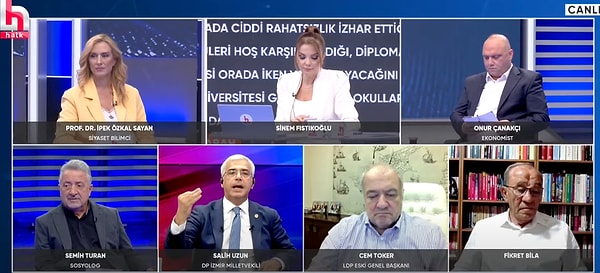 “O sırada TV stüdyosu, bir yayın odasından çok kafe bar havasına bürünmektedir.  Programın sözde sunucusu da, tüketimi arttırmak için bar müdavimlerini şevke getiren bir barmaid havasındadır.”