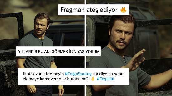 Tolga Sarıtaş Başrollü Teşkilat'ın 5. Sezon Fragmanı Ortalığı Yaktı Geçti