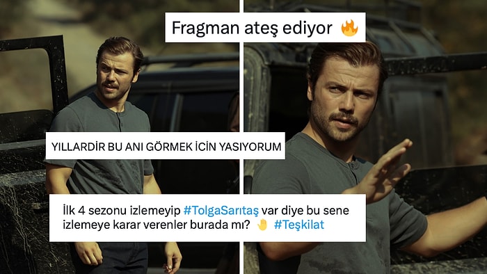 Tolga Sarıtaş Başrollü Teşkilat'ın 5. Sezon Fragmanı Ortalığı Yaktı Geçti