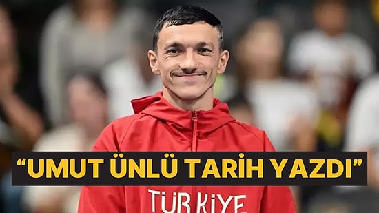 Paralimpik Oyunları'nda Umut Ünlü Tarih Yazdı