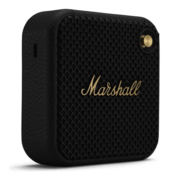 3. Marshall Willen Bluetooth Hoparlör, Black&brass