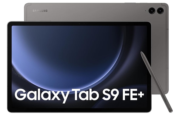 12. Samsung Galaxy Tab S9 FE Plus Tablet Koyu Gri 8 GB RAM, 128 GB Depolama