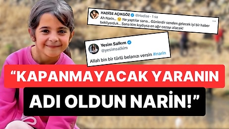 Kayıp Narin'in Cansız Bedeninin Bulunmasından Sonra Ünlülerden Gelen Acı ve Sert Tepkiler!