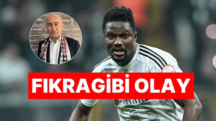 Beşiktaşlı Amartey Eyüpspor'a Transfer Olmamak İçin Tesisten Kaçmış!