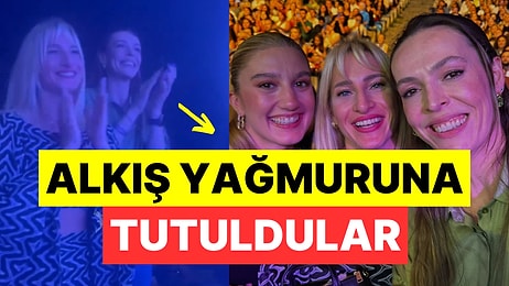 Tüm Gözler Onlara Çevrildi: Eda Erdem ve Gizem Örge Mabel Matiz'in Konserine Damga Vurdu