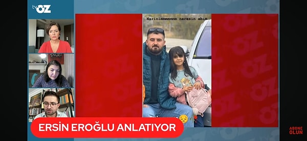 Narin'in abisi Baran'ın küçük kızın kaybının ardından yaptığı paylaşımlar da ortaya çıktı.