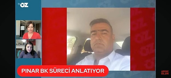 Amca Salim'in cesedi oraya taşıdığını iddia eden Pınar BK, amcanın öldürmediğini de sözlerine ekledi.