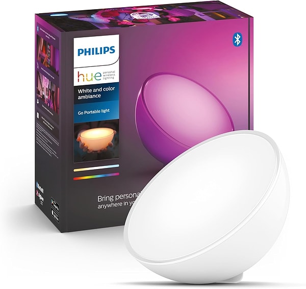 11. Philips Hue GO V2 Taşınabilir Akıllı Led Masa Lambası