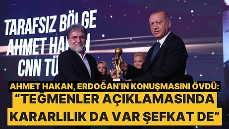 Ahmet Hakan, Cumhurbaşkanı Erdoğan'ın Teğmenler Konuşmasında Şefkat Olduğunu Söyledi