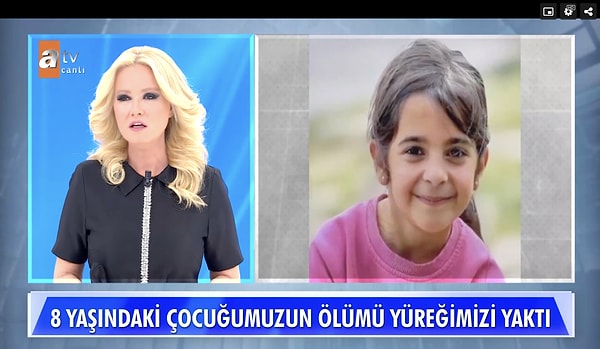 "Bana da gelen çok bilgi var ancak mahkeme kararı var. Açıklayamıyorum" diyen Anlı, Narin için üzüntülerini dile getirdi.