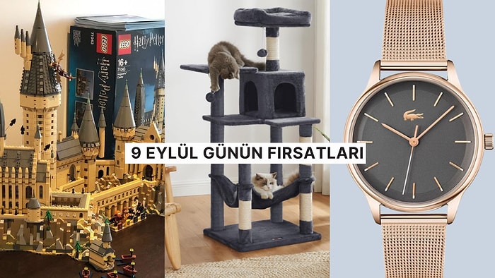 Bugün İndirimde Neler Var? Lacoste Kol Saatinden Harry Potter LEGO Setlerine 9 Eylül 2024 Günün Fırsatları