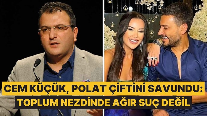 Cem Küçük, Polat Çiftini "Türkiye'de Vergi Kaçırmayan mı Var?" Diyerek Savundu