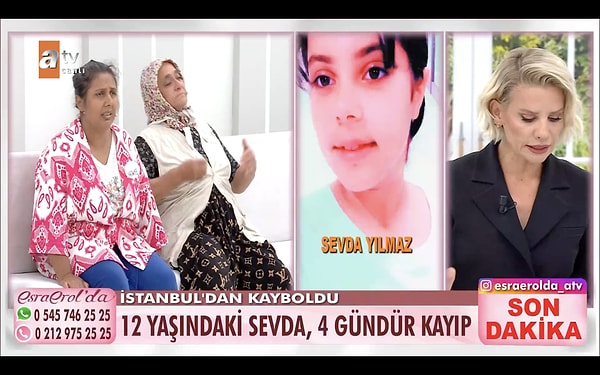 İstanbul'da kaybolan 12 yaşındaki Sevda'nın başına ne geldiği bilinmiyor.