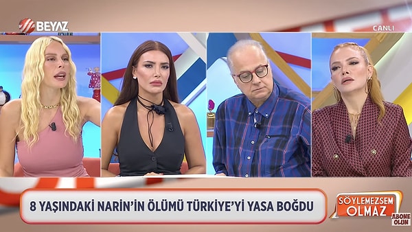 Beyaz Tv ekranlarında yayınlanan Söylemezsem Olmaz programı ekibi ise tepkilerini alışılmadık bir şekilde gösterdi.