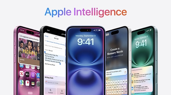 Bir diğer yeni özellik ise Apple Intelligence, mesajlardan Mail’e, Safari’den Fotoğraflar’a kadar telefonun her yerinde yapay zekâ desteği sunacak. Ayrıca, Siri de üretken yapay zekâ desteğiyle önemli bir gelişme yaşayacak.