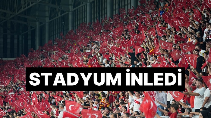 Türkiye - İzlanda Maçında Tribünlerden "Mustafa Kemal'in Askerleriyiz" Sloganı!