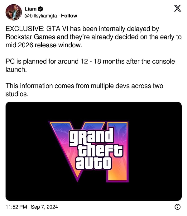 Additionally, it's being said that the PC versions will be released much later than expected!