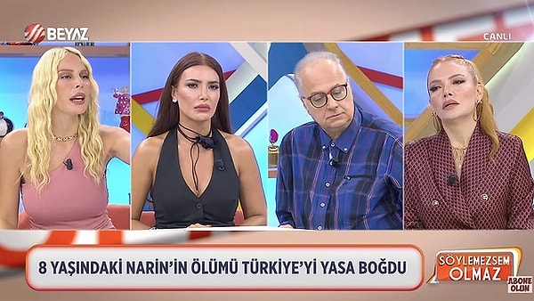 Instagram hesabından o anların videosunu paylaşan Arman, "Sizce bu nedir? ‘Narin için hep birlikte çığlık atalım’ deyip, stüdyoda çığlık atmak… Şaka mı bu? Birileri ‘Ya utanç verici bu yaptığınız!’ demiyor mu? Tamam memleketçe delirdik ama… Biraz zeka… biraz edep yahu!!!!" diyerek ateş püskürdü.