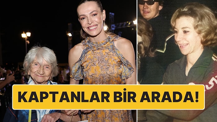 Fotoğrafa Bakmaya Doyamadık: Filenin Sultanları'nın Kaptanı Eda Erdem, İlk Kaptan Güneş Çapa ile Yan Yana!