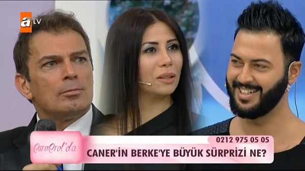 İzdivaç programında tanıştığı Berke ile talihsiz bir evlilik geçiren Caner, sonrasında hayatının aşkı Merve'yle tanışıp evlenirken çift bebek beklediklerini duyurmuştu.