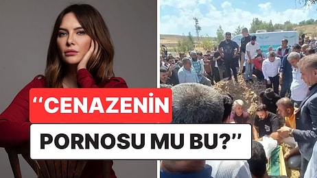 Narin'in Cenazesinde Çekim Yapan TV100'e Tepki Gösteren Bahar Feyzan: ''Cenazenin Pornosu mu Bu?''