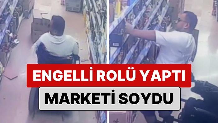 Akıllara Durgunluk Getirdi: Ankara'da Engelli Rolü Yapan Kişi Marketi Soydu