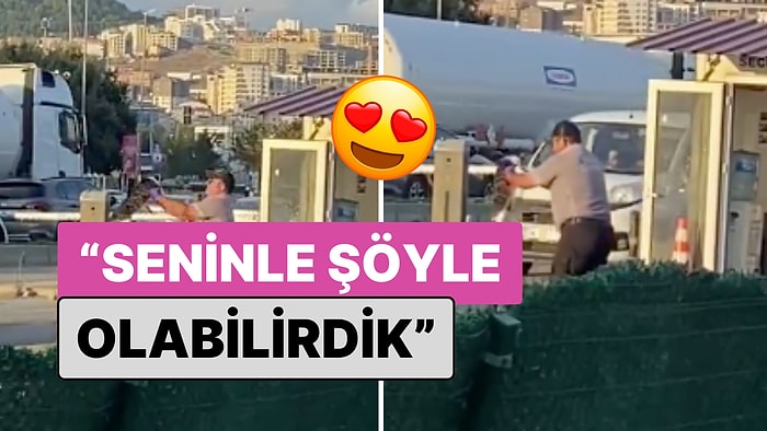 Kediyle Adeta Aşk Yaşayan Güvenlik Görevlisinin Gününüzü Güzelleştirecek Anları