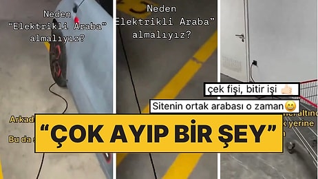 Elektrikli Aracını Şarj Etmek İçin Binaya Takan Araç Sahibine Komşudan Tepki Geldi: “Çek Fişi Bitir İşi”