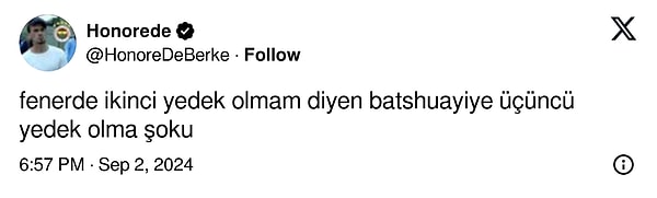 3. Böyle bir şey hayal etmediği kesin ama belli olmaz diyelim 😄