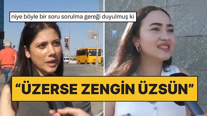 Sokak Röportajında “Zengin Sevgili mi Dindar Sevgili mi” Sorusu Soruldu, Kadınlar Cevapladı