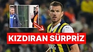 Fenerbahçe'nin Yıldızı Dzeko Kendisine Galatasaray Forması Gösterilince Sinirlendi!