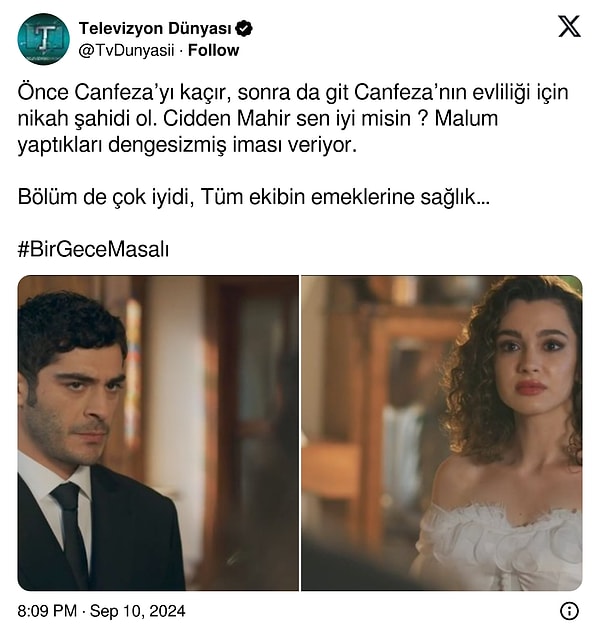 Ama tabii bu da dengesizliğini hafifletmedi ve bu birbirinden ayrı iki davranışı neden yaptığını merak eder olduk.