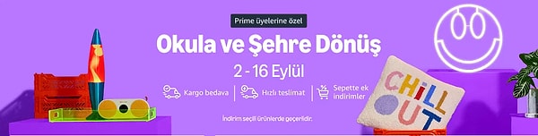 Amazonda Okula ve Şehre Dönüş kampanyasında bugün hangi indirimler var? İnceliyoruz...