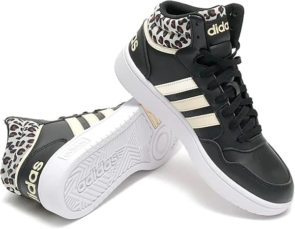 6. Adidas Hoops 3.0 MID W Kadın Spor Ayakkabı