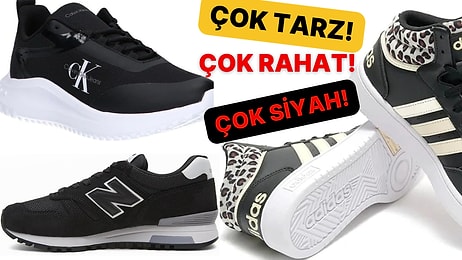 Kadınlar İçin Siyah Spor Ayakkabı ve Sneaker Model Tavsiyeleri