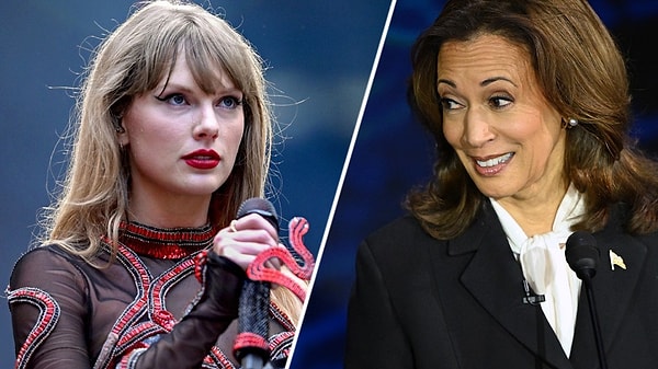 Son olarak, ABD'li dünyaca ünlü sanatçı Taylor Swift, seçimlerde Kamala Harris'e oy vereceğini açıkladı.