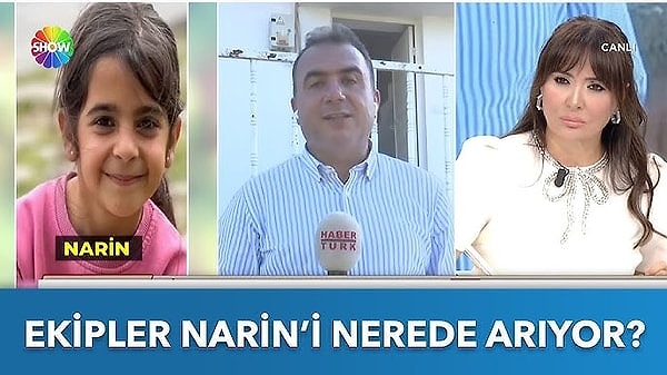 Günlerdir tüm Türkiye'yi yasa boğan Narin Güran olayını televizyon programında ele alan Didem Arslan, kayıp Narin'i bulabilmek için tüm aileyle görüşmeler yapmıştı.