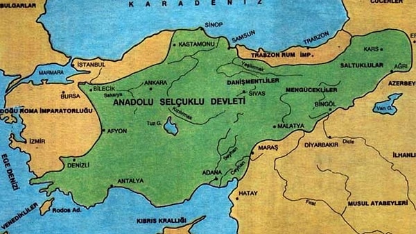 8. Anadolu Selçuklu Devleti'nin başkentinin olduğu şehir hangisidir?