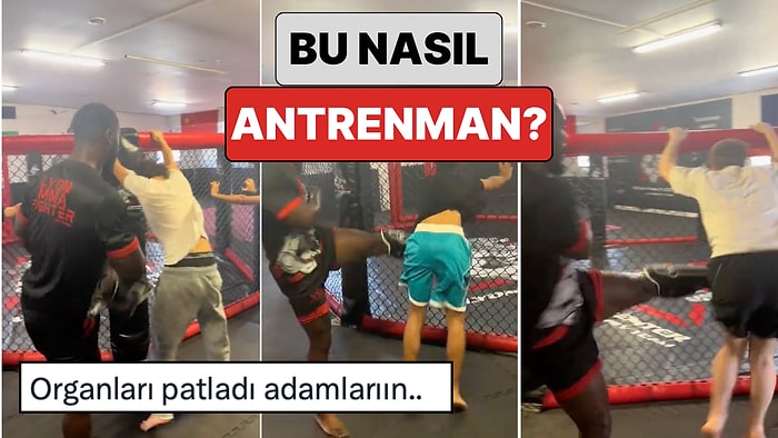 İç Organlar Olay Yerini Terk Etti: Bir MMA Dövüş Kursunda Çekilmiş Görüntüleri İzlerken Canınız Yanacak