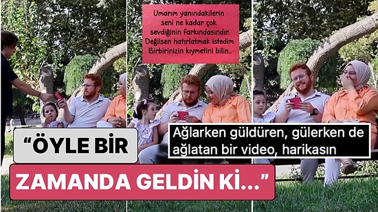 Bir Genç Verdiği Küçücük Bir Notla Birkaç Dakika Önce Tartışma Yaşayan Ailenin Gününü Güzelleştirdi