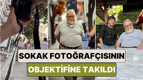 Prof.Dr. Celal Şengör Bir Sokak Fotoğrafçısının Objektifine Takıldı Ortaya Harika Fotoğraflar Çıktı