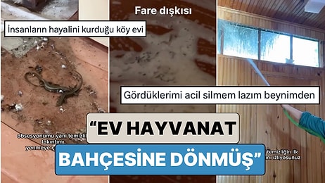 Uzun Süredir Kullanılmayan Aile Evini Temizleyen Kadının Videosunda Gördüklerinizi Uzun Süre Unutamayacaksınız