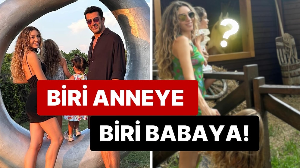 Sinem Kobal ve Kenan İmirzalıoğlu'nun Karelerinde Kızlarının Pozları "Biri Anneye Biri Babaya Çekmiş" Dedirtti