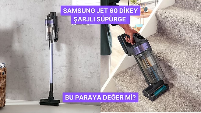 A101’e Gelsin Diye Beklediğimiz Samsung VS15A6031R1 Jet 60 Şarjlı Dikey Süpürge Alınır mı?