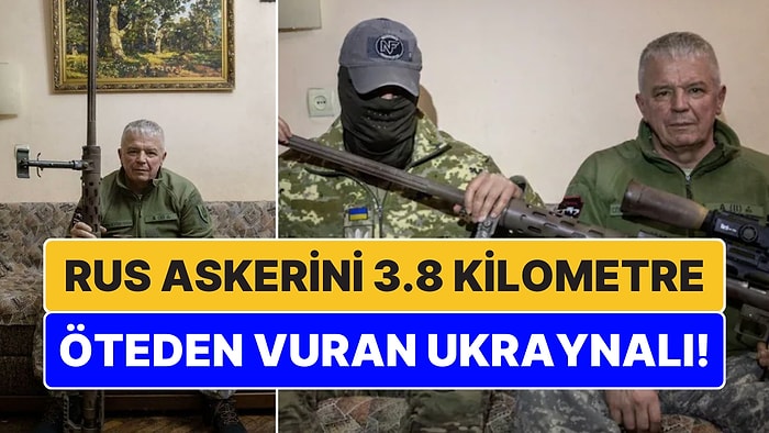 Rus Askerini 3.8 Kilometre Öteden Vurup Öldüren Ukraynalı Keskin Nişancı: "Evlerinde Oturup Korksunlar"