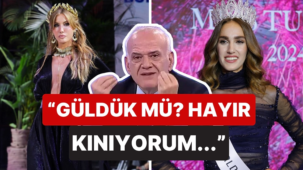 Ahmet Çakar'a Çok Sert Çıkıştı: 1997 Güzeli Çağla Şıkel'den Miss Turkey 2024 Birincisi İdil Bilgen'e Destek!